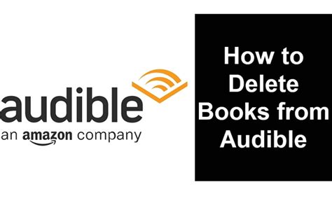 how to delete audible books